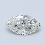 1 Carat Marquise - Natural Diamond - 1.21 - H - SI2 - EX - VG - Diamonds By Rothschild