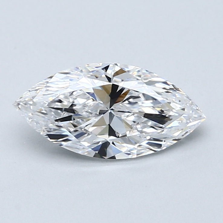 1 Carat Marquise - Natural Diamond - 1.25 - D - SI2 - VG - VG - VG - Diamonds By Rothschild