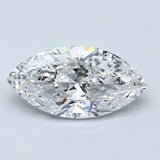 1 Carat Marquise - Natural Diamond - 1.3 - D - I1 - VG - EX - VG - Diamonds By Rothschild