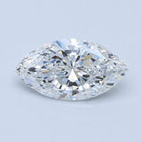 1 Carat Marquise - Natural Diamond - 1.3 - D - SI1 - EX - VG - Diamonds By Rothschild