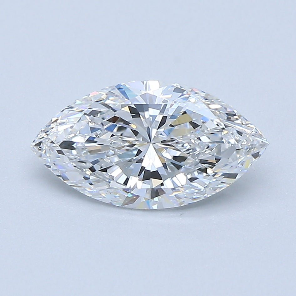 1 Carat Marquise - Natural Diamond - 1.3 - D - SI1 - EX - VG - Diamonds By Rothschild
