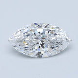 1 Carat Marquise - Natural Diamond - 1.3 - D - SI2 - EX - VG - Diamonds By Rothschild