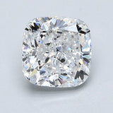 1 Carat Natural Diamond - CUSHION 1.31ct - Diamonds By Rothschild