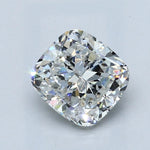 1.5 Carat Cushion Cut Natural Diamond - G SI2 - 1.5ct - EX Symmetry Grade