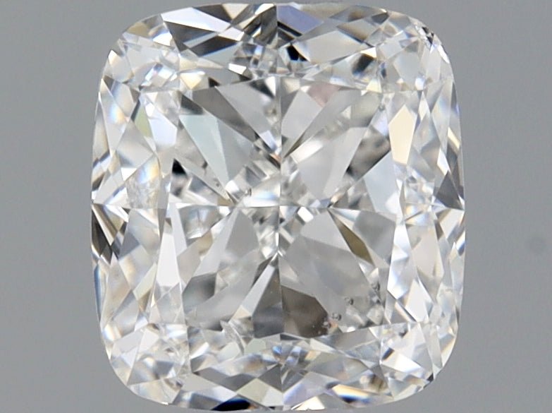 1 Carat Cushion Cut Natural Diamond - F SI1 - 1.01ct - VG Symmetry Grade