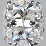 1 Carat Cushion Cut Natural Diamond - D VVS1 - 0.9ct - VG Symmetry Grade