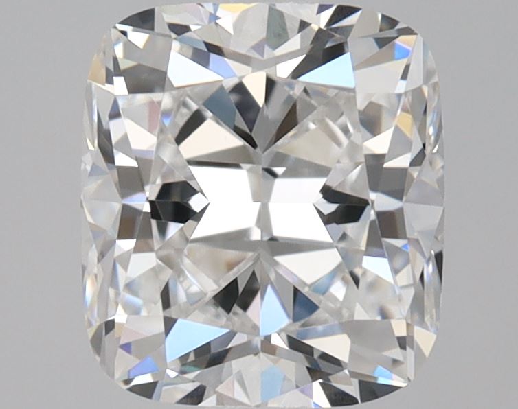 1 Carat Cushion Cut Natural Diamond - D VVS1 - 0.9ct - VG Symmetry Grade