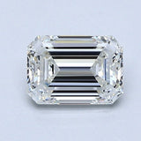 1 Carat Natural Diamond - EMERALD - 1.01 - H - VVS1 - Diamonds By Rothschild