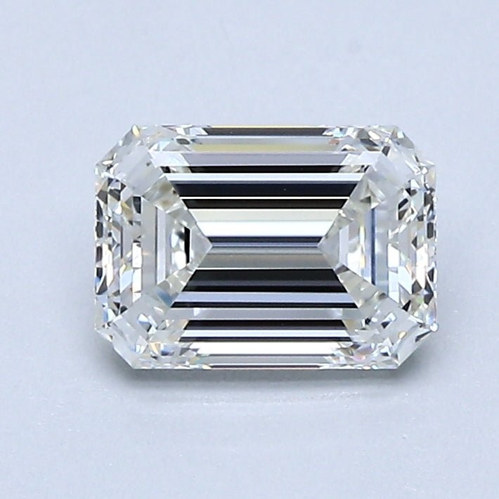 1 Carat Natural Diamond - EMERALD - 1.01 - H - VVS1 - Diamonds By Rothschild