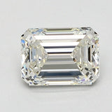 1 Carat Emerald Cut Natural Diamond - J VVS1 - 1.2ct - VG Cut Grade