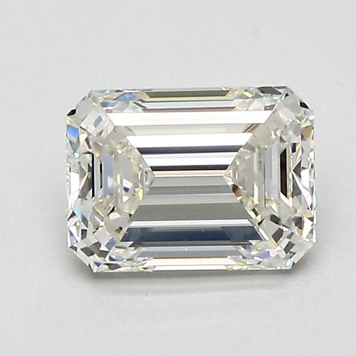 1 Carat Emerald Cut Natural Diamond - J VVS1 - 1.2ct - VG Cut Grade