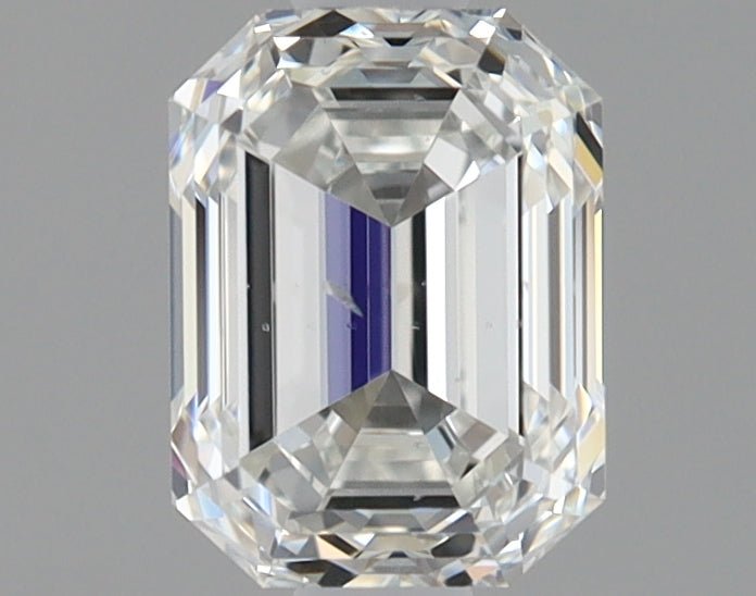 1 Carat Emerald Cut Natural Diamond - H SI2 - 1.0ct - VG Symmetry Grade