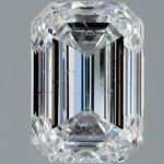 1 Carat Emerald Cut Natural Diamond - E SI1 - 1.01ct - EX Symmetry Grade