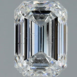 1 Carat Emerald Cut Natural Diamond - E SI1 - 1.01ct - EX Symmetry Grade