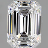 1 Carat Emerald Cut Natural Diamond - D VVS1 - 0.9ct - EX Symmetry Grade