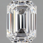 1 Carat Emerald Cut Natural Diamond - D VS1 - 0.9ct - VG Symmetry Grade
