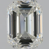 1 Carat Emerald Cut Natural Diamond - J SI1 - 0.9ct - VG Symmetry Grade