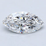 1 Carat Natural Diamond - MARQUISE - 1.2 - D - SI2 - Diamonds By Rothschild