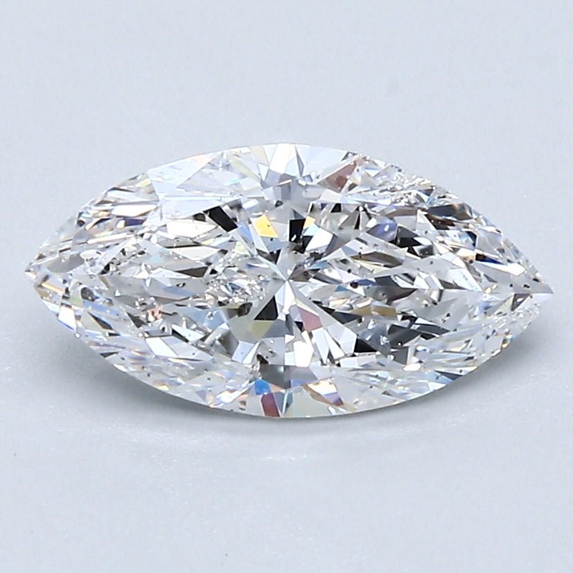 1 Carat Natural Diamond - MARQUISE - 1.2 - D - SI2 - Diamonds By Rothschild