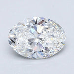 1 Carat Natural Diamond - OVAL - 1.01 - F - SI1 - Diamonds By Rothschild