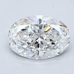 1 Carat Natural Diamond - OVAL - 1.2 - E - VVS1 - Diamonds By Rothschild