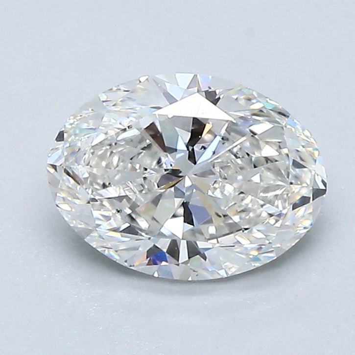 1 Carat Natural Diamond - OVAL - 1.21 - F - SI1 - Diamonds By Rothschild