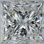 1 Carat Natural Diamond - PRINCESS - Diamonds By Rothschild