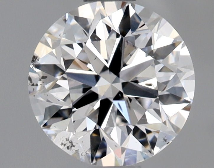 1 Carat Round Cut Natural Diamond - D SI2 - 1.0ct - VG Symmetry Grade