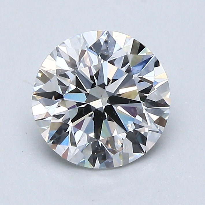 1 Carat Natural Diamond - Round - 1.17 - D - SI2 - Diamonds By Rothschild