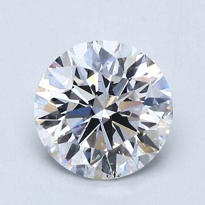 1 Carat Natural Diamond - Round - 1.2 - D - SI1 - Diamonds By Rothschild