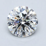 1 Carat Natural Diamond - Round - 1.21 - F - VS2 - Diamonds By Rothschild