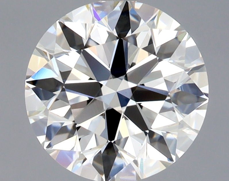 1 Carat Natural Diamond - ROUND - 1.26 - I - VVS2 - Diamonds By Rothschild