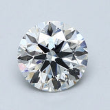 1 Carat Natural Diamond - Round - 1.3 - G - SI1 - Diamonds By Rothschild