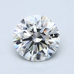 1 Carat Round Cut Natural Diamond - F SI1 - 1.2ct - EX Cut Grade