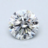 1 Carat Round Cut Natural Diamond - F SI1 - 1.2ct - EX Cut Grade