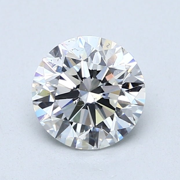 1 Carat Round Cut Natural Diamond - F SI1 - 1.2ct - EX Cut Grade