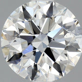 1 Carat Round Cut Natural Diamond - D SI1 - 1.01ct - EX Symmetry Grade