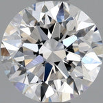1 Carat Round Cut Natural Diamond - D SI1 - 1.02ct - EX Symmetry Grade