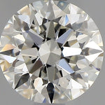 1 Carat Round Cut Natural Diamond - J VVS2 - 1.09ct - EX Symmetry Grade