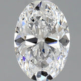 1 Carat Oval - Natural Diamond - 0.9 - D - VS1 - EX - VG - Diamonds By Rothschild
