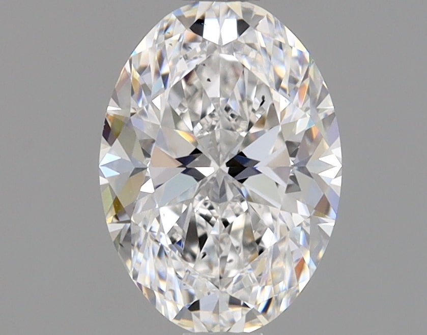 1 Carat Oval - Natural Diamond - 1 - D - SI1 - EX - EX - Diamonds By Rothschild