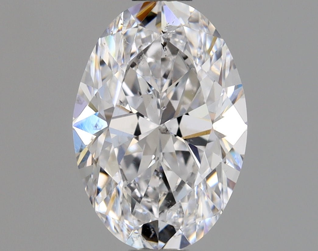 1 Carat Oval - Natural Diamond - 1 - D - SI1 - EX - VG - Diamonds By Rothschild