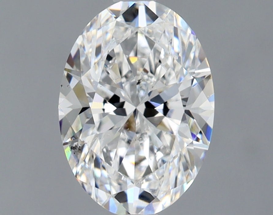 1 Carat Oval - Natural Diamond - 1 - D - SI1 - EX - VG - Diamonds By Rothschild
