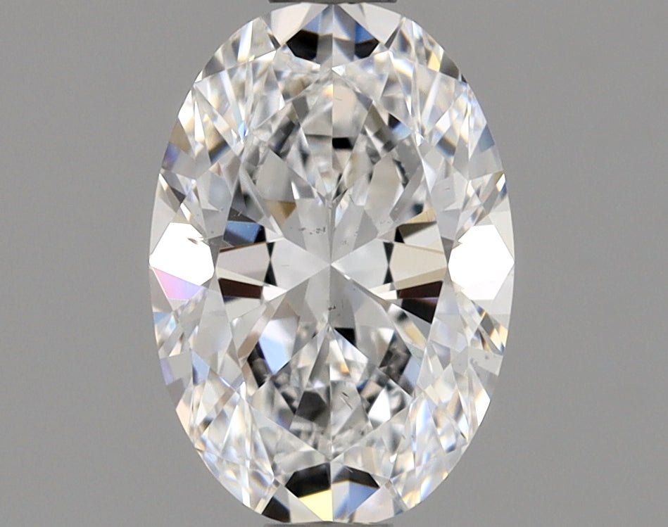 1 Carat Oval - Natural Diamond - 1 - D - SI1 - EX - VG - Diamonds By Rothschild