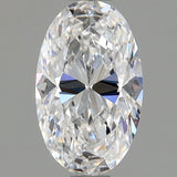 1 Carat Oval - Natural Diamond - 1 - D - VS2 - EX - VG - Diamonds By Rothschild