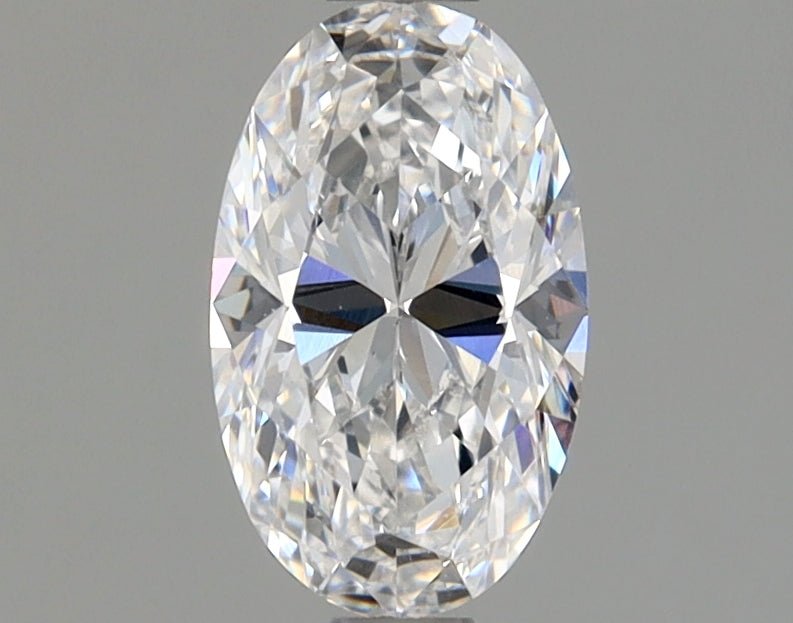 1 Carat Oval - Natural Diamond - 1 - D - VS2 - EX - VG - Diamonds By Rothschild