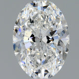 1 Carat OVAL - Natural Diamond - 1 - E - SI2 - EX - EX - Diamonds By Rothschild