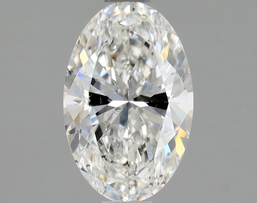 1 Carat Oval - Natural Diamond - 1 - F - SI2 - VG - VG - Diamonds By Rothschild