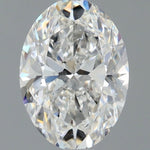 1 Carat Oval - Natural Diamond - 1 - F - SI2 - VG - VG - Diamonds By Rothschild