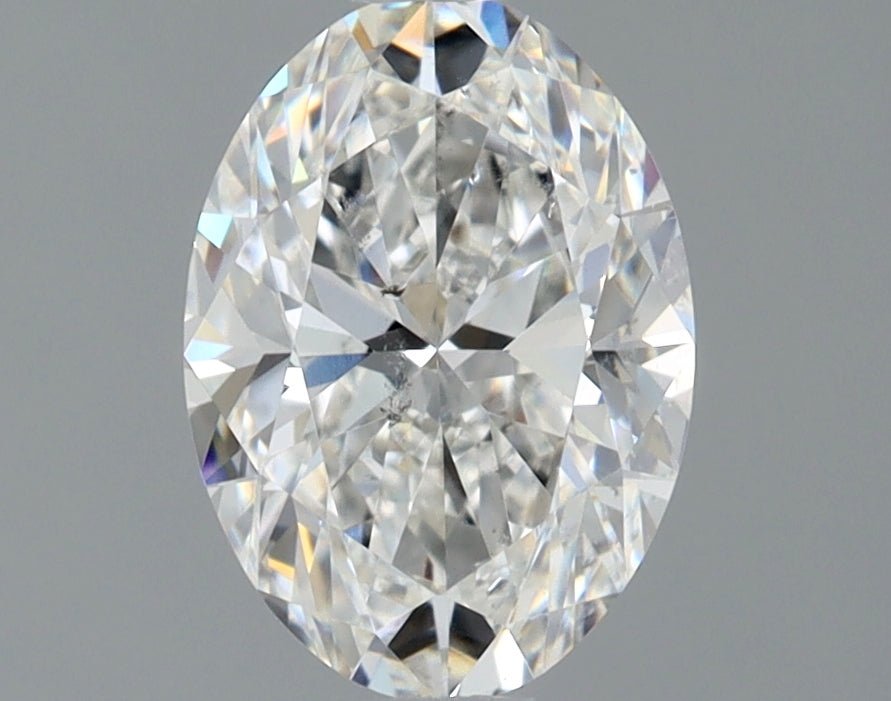 1 Carat Oval - Natural Diamond - 1 - F - SI2 - VG - VG - Diamonds By Rothschild